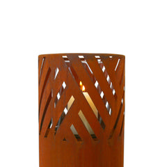 Lantern Column, Set of 2, Decorative Columns for Outdoor and Indoor Use