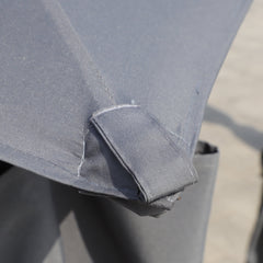 13x10 ft Outdoor Patio Gazebo Canopy Tent with Ventilated Double Roof and Side Wall