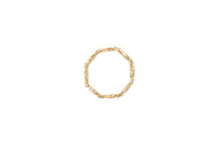 14K Yellow Gold Princess and Baguette Cut Diamond Beaded Bracelet (3.00 cttw, H-I Color, SI1-SI2 Clarity)