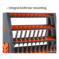 60-Inch Heavy-Duty Multifunction CNC Tool Rack Holder Organizer (SAK80412)