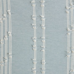 3 Piece Cotton Jacquard Comforter Set Aqua King/Cal King