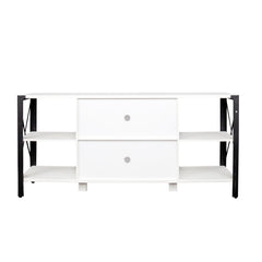 Industrial TV Stand for Living Room and Bedroom