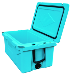 Blue 65QT Outdoor Cooler Ice Chest