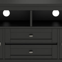Warm Shaker 72' TV Media Stand - Black