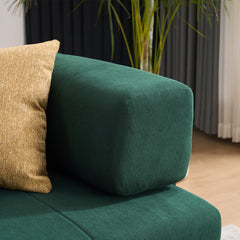 Folding Sofa Bed 78.5" Convertible Couch with 2 Pillows