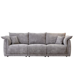 98.5' 3-Seater Sofa in Contemporary Grey