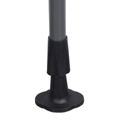 Manual Retractable Patio Awning, UV Resistant Sun Shade With No Drill Installation