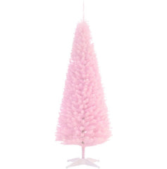 Artificial Pencil Christmas Tree Slim Design with Easy Setup