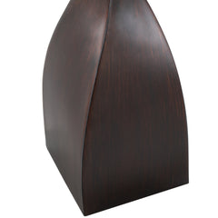 Curvo 2-Piece Copper Bronze Polyresin Table Lamps with Linen Shade