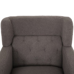 Modern Upholstered Accent Chair Tufted Armchair