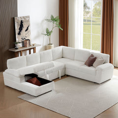 oversized modular sofa with storage