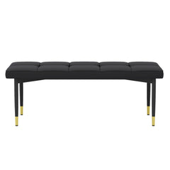 Multifunctional Black Shoe Bench