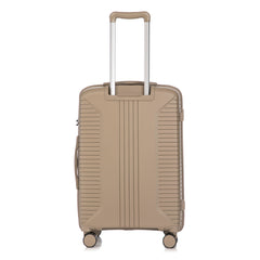 Gigatech 3-Piece PP Spinner Wheel Luggage Set (Champagne)