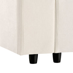U-Style Upholstered Modular Sofa with Storage and Built-in Tech