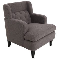 Modern Upholstered Accent Chair Tufted Armchair