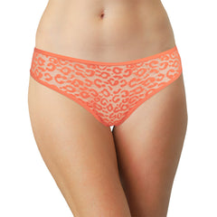 Leopard Lace Thong