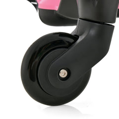 6V Kids Ride on Drift Car with 360° Spin and 2 Adjustable Heights-Pink