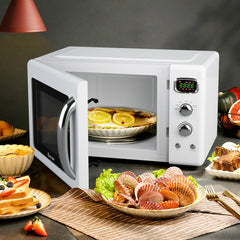 0.9 Cu.ft Retro Compact Microwave