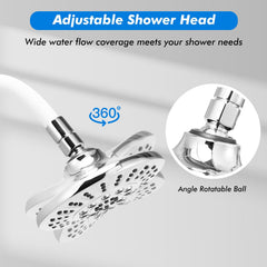 High Pressure Combo Handheld Shower Head