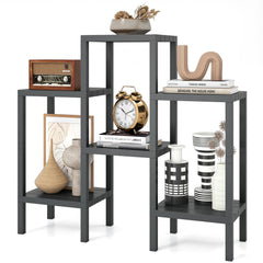 6-Tier Plastic Modular Storage Shelves for Living Room and Kitchen