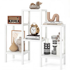 6-Tier Plastic Modular Storage Shelves for Living Room and Kitchen