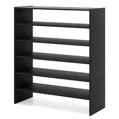 6-tier Shoe Rack with Anti-tipping Device for Entryway