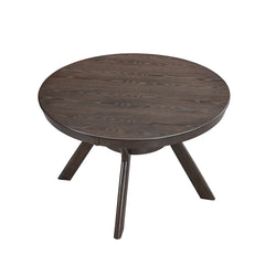 Wooden Dining Table Set (1 Table with 4 Chairs) Brown
