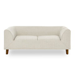Modern Rectangular Pet Sofa with Backrest and Armrests