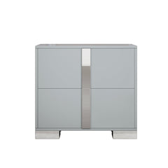 3-Pieces Sets, Elegant 6 Drawers Dresser and Two Nightstands