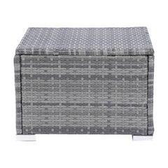 8 Piece Patio Sectional Wicker Rattan Outdoor Sofa Set with Storage Box