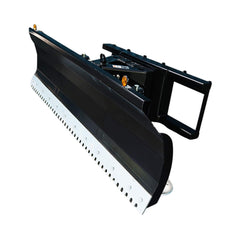 72-Inch Heavy-Duty Snow Plow Skid Steer Attachment With Dozer Blade (SAK27518)