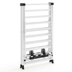 72.5 Inches Clothes Drying Rack with Height Adjustable Wings