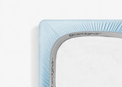 BedGear Dri Tec Crib Sheet, Baby Blue Cooling Fit