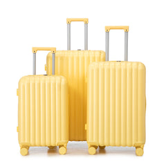 20'/24'/28' ABS Spinner Wheel Luggage Set with USB Port & Cup Holder