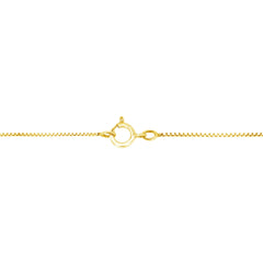 14K Yellow Gold 1.00 Cttw Brilliant Round-Cut Diamond 7 Stone Floral Cluster 18" Pendant Necklace (H-I Color, SI2-I1 Clarity)