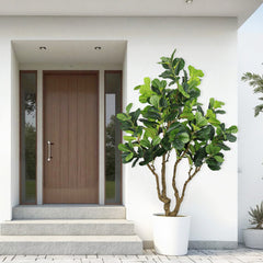 7FT Tall Artificial Banyan Tree Silk Plant – Large Faux Greenery