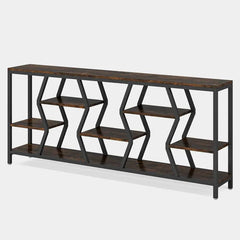Durable Sofa Console Table with Generous Storage