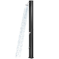 7.2 Feet Adjustable Outdoor Solar Heating Shower Head