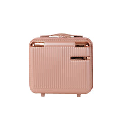 4-Piece Hard Luggage Set with 360° Rotating Wheels and Password Lock