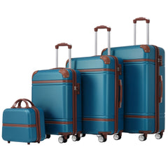 Hardshell Luggage Sets 4 Pieces 20" / 24" / 28" and Cosmetic Case