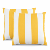 2 Pack Outdoor Throw Pillows, Waterproof & Fade-Resistant