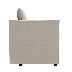 Modern Gray Single Sofa Chair