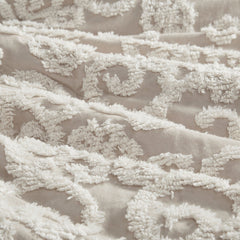 Cotton Comforter Mini Set Taupe King