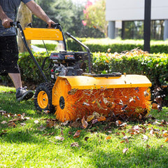 31-Inch 7HP Commercial Gas Walk-Behind Sweeper