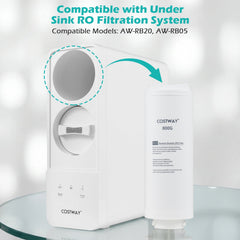 800 GPD Replacement RO Filter for AW-RB20/AW-RB05 Under-Sink Reverse Osmosis System