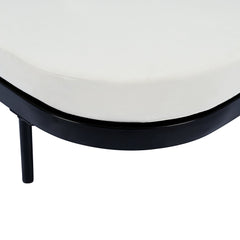 TREXM Outdoor Daybed with Adjustable Backrest