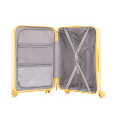 20'/24'/28' ABS Spinner Wheel Luggage Set with USB Port & Cup Holder