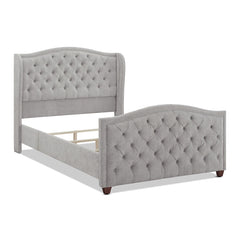 The Eldhavn™ Nailhead Upholstered Bedframe King