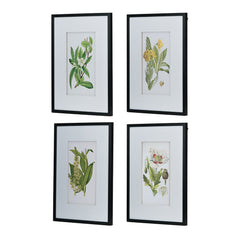 Verdure Elegance™ — Set of 4 Botanical Wall Art Prints
