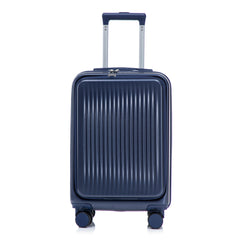 14'/20' 2-Piece ABS Spinner Wheel Luggage Set with Combination Lock